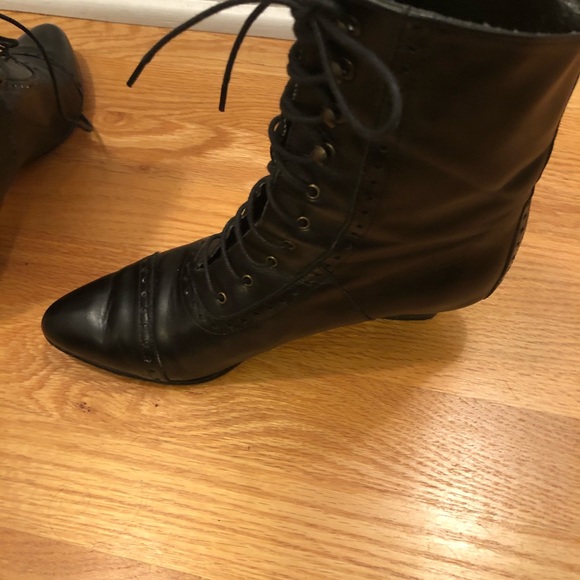 Sudini made in Italy lace up boots VINTAGE - Picture 2 of 5